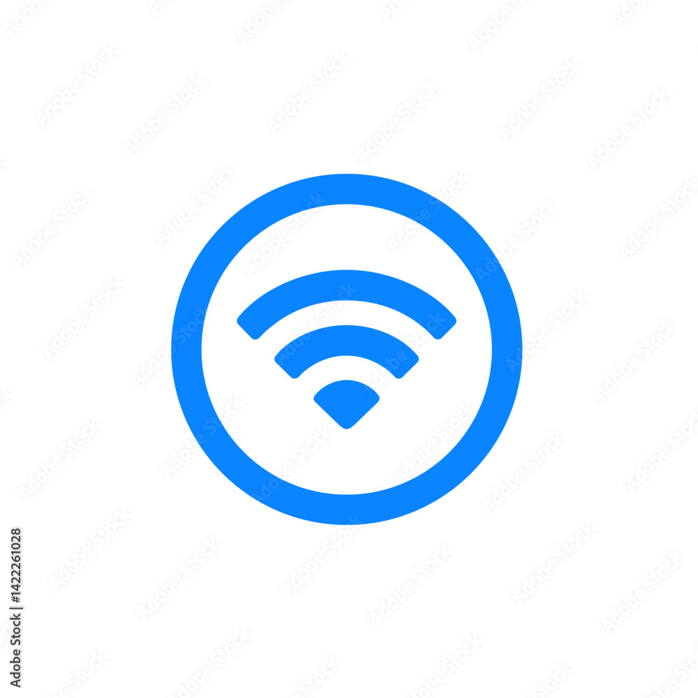 WiFi Circle Icon WiFi Circle Icon
