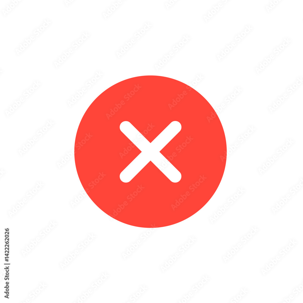 X Mark Circle Filled Icon X Mark Circle Filled Icon