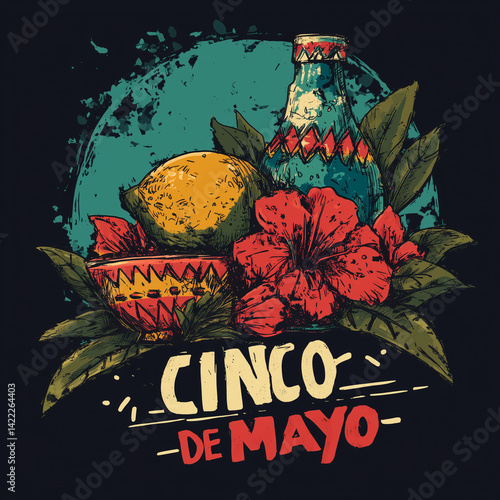 Obraz na płótnie Cinco de mayo w salonie