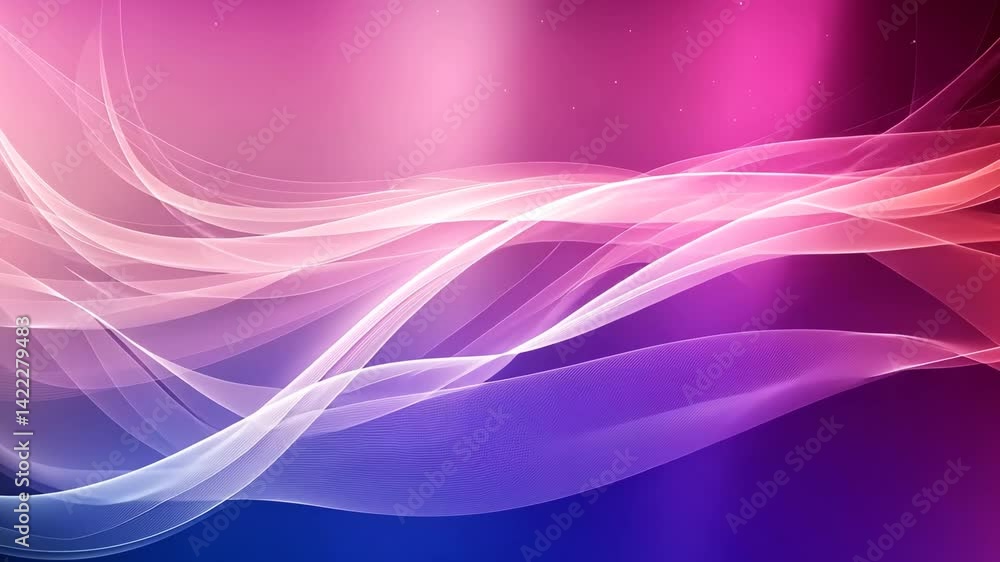 Soft Pink And White Pastel Light Wave Animation Soft Pink And White Pastel Light Wave Animation