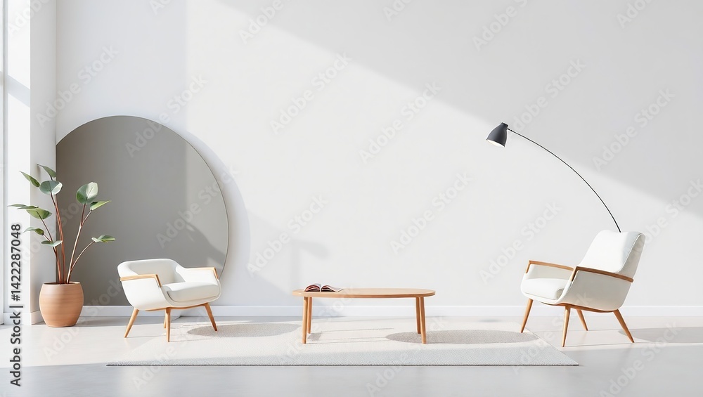 Fototapeta premium Modern Design Concept - High Resolution Product Image with Copy Space