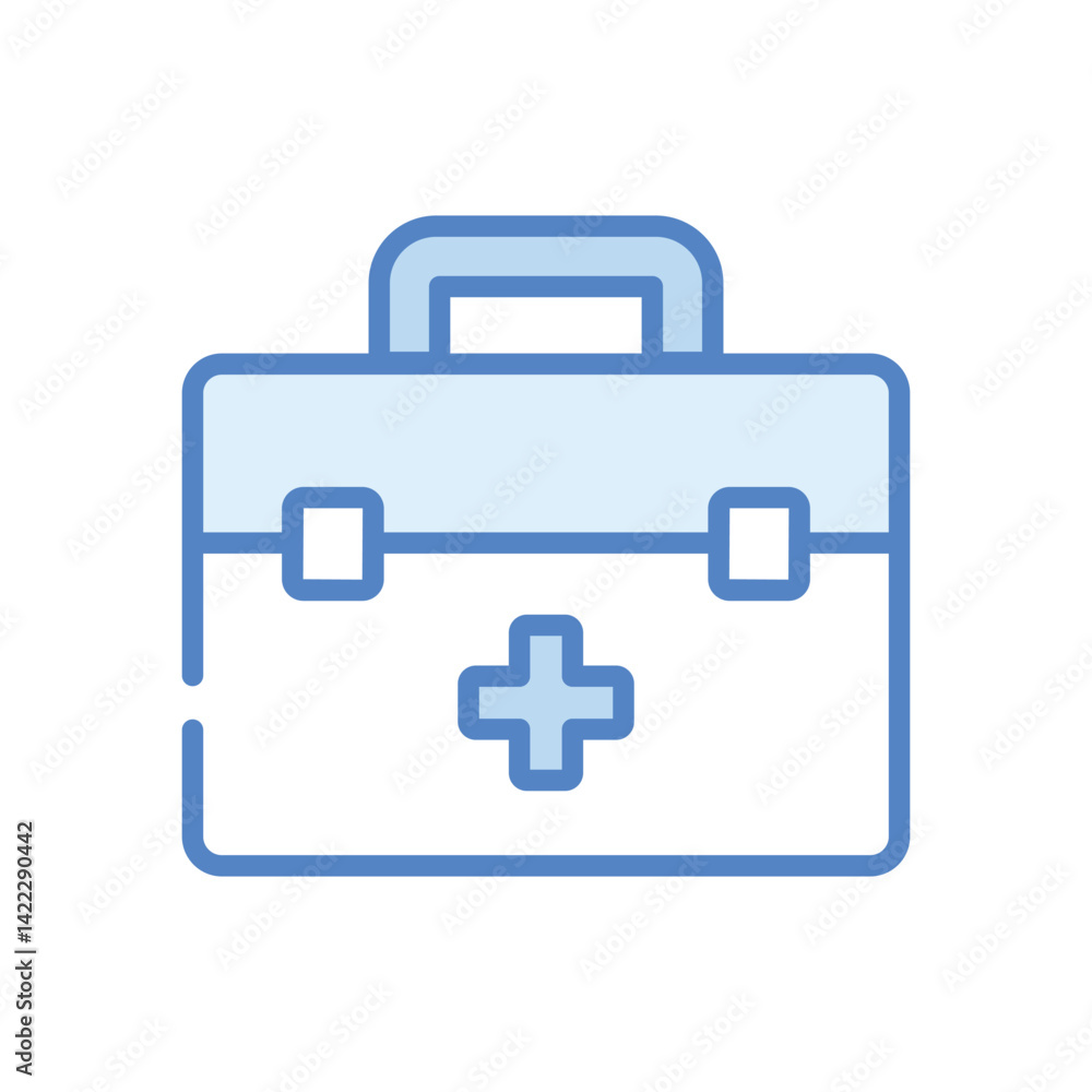 First Aid icons set in different style vector stock illustration First Aid icons set in different style vector stock illustration