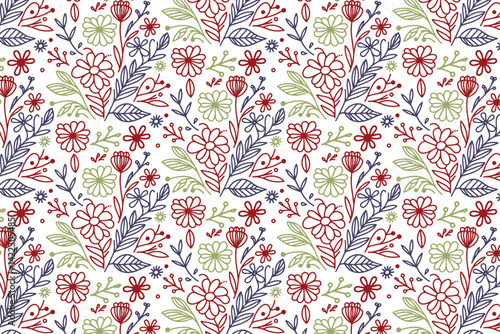 Wallpaper Mural seamless line floral pattern styled for fashion accessories table linens wraps and printed fabric

 Torontodigital.ca