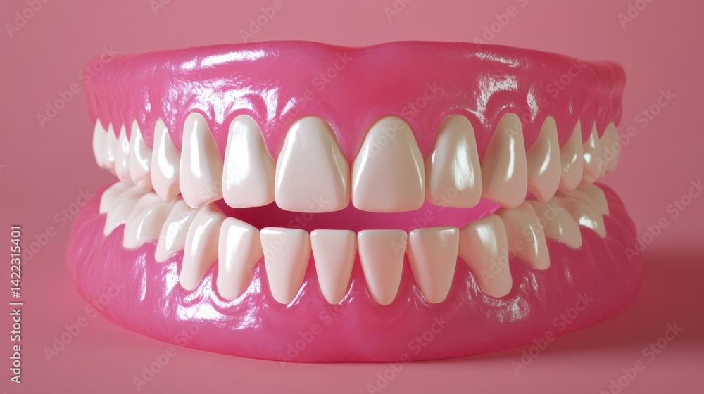 Obraz premium teeth with gingivitis