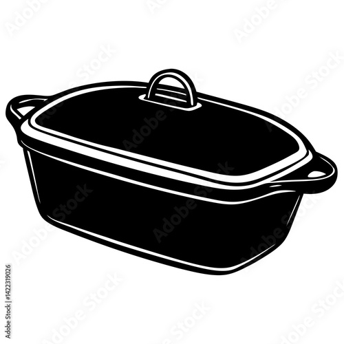 Thanksgiving Casserole Dish AI Graphic – White Background |