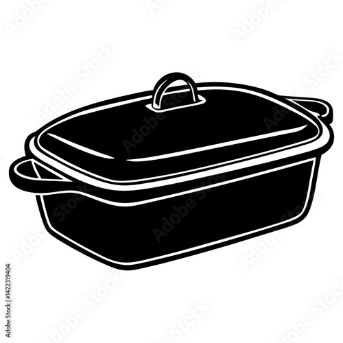 Thanksgiving Casserole Dish AI Graphic – White Background |