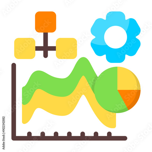 Hyperparameter Tuning Flat Icon