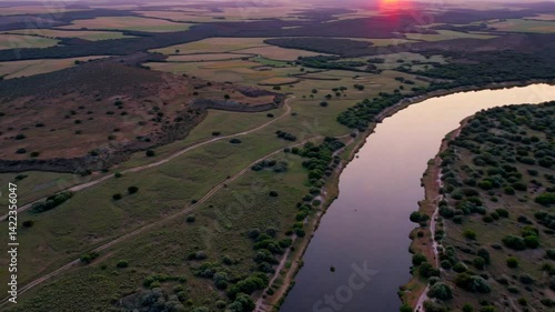 Texas aerial drone footage, HD City skyline, Building