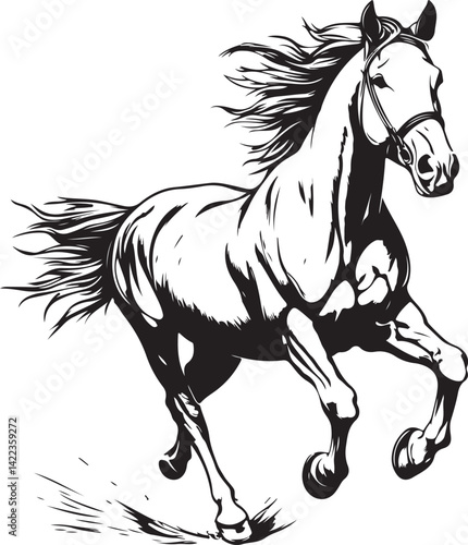 Horse Vector Illustration