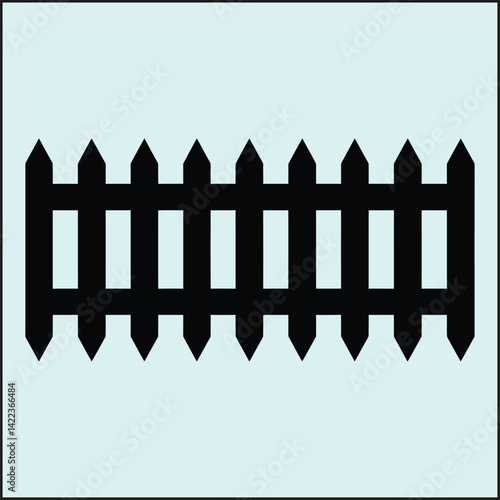fence silhouette 