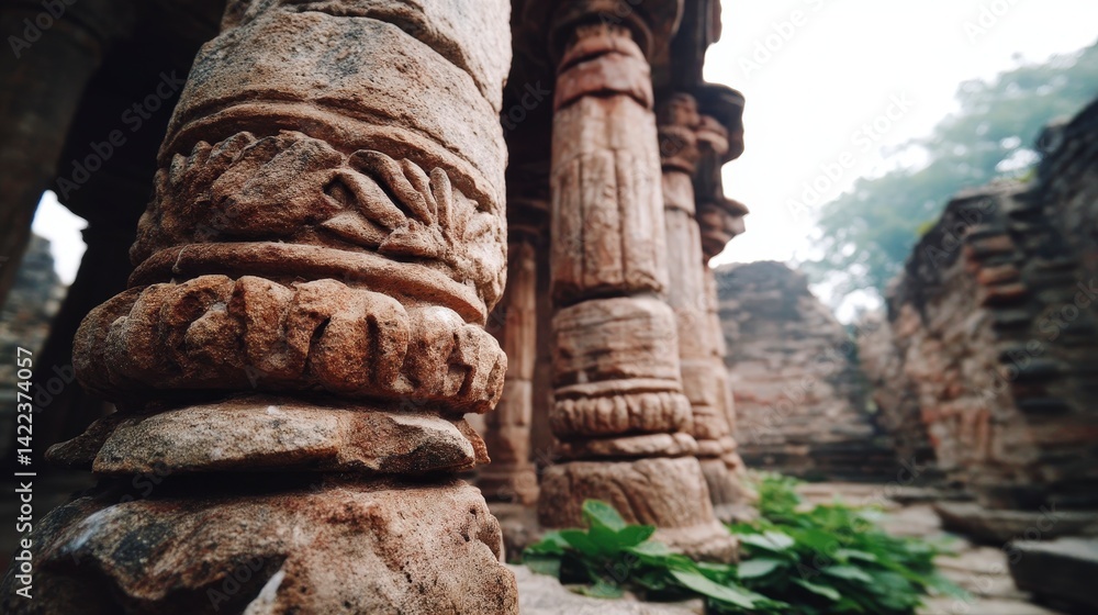 Ancient Indian Temple Ruins Intricate Stone Carvings Architectural Details Historical S Ancient Indian Temple Ruins Intricate Stone Carvings Architectural Details Historical S