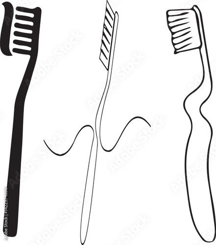 Toothbursh Vector and illestration