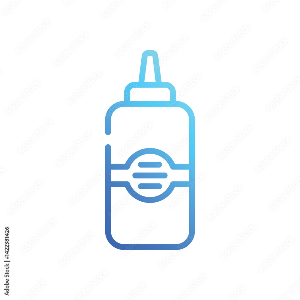 Ketchup Icon vector stock illustration Ketchup Icon vector stock illustration