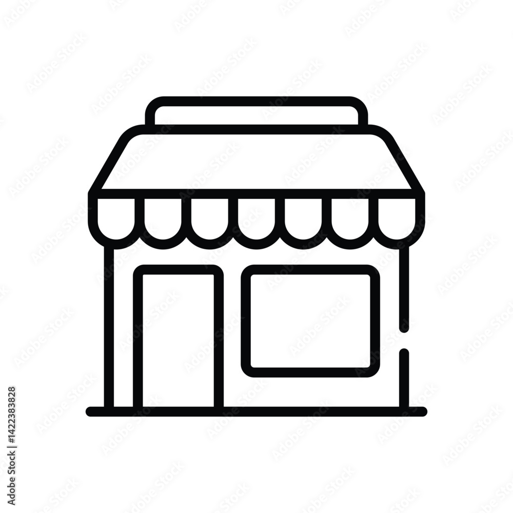 Restaurant Icon vector stock illustration Restaurant Icon vector stock illustration
