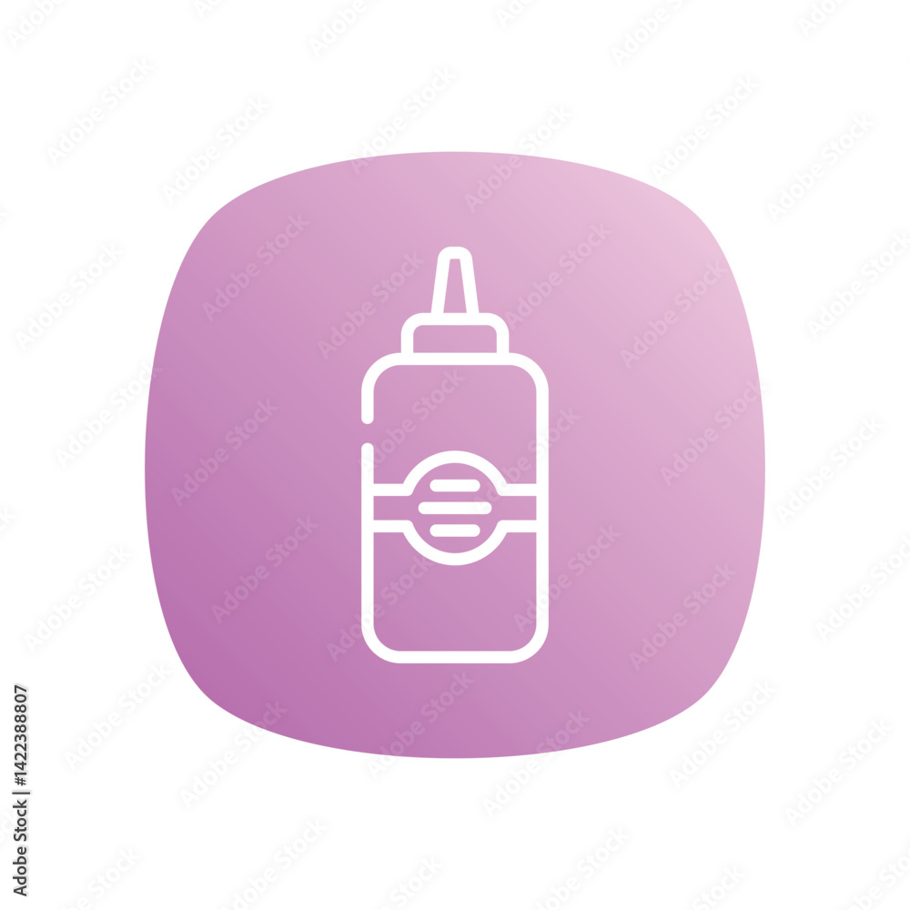 Ketchup Icon vector stock illustration Ketchup Icon vector stock illustration