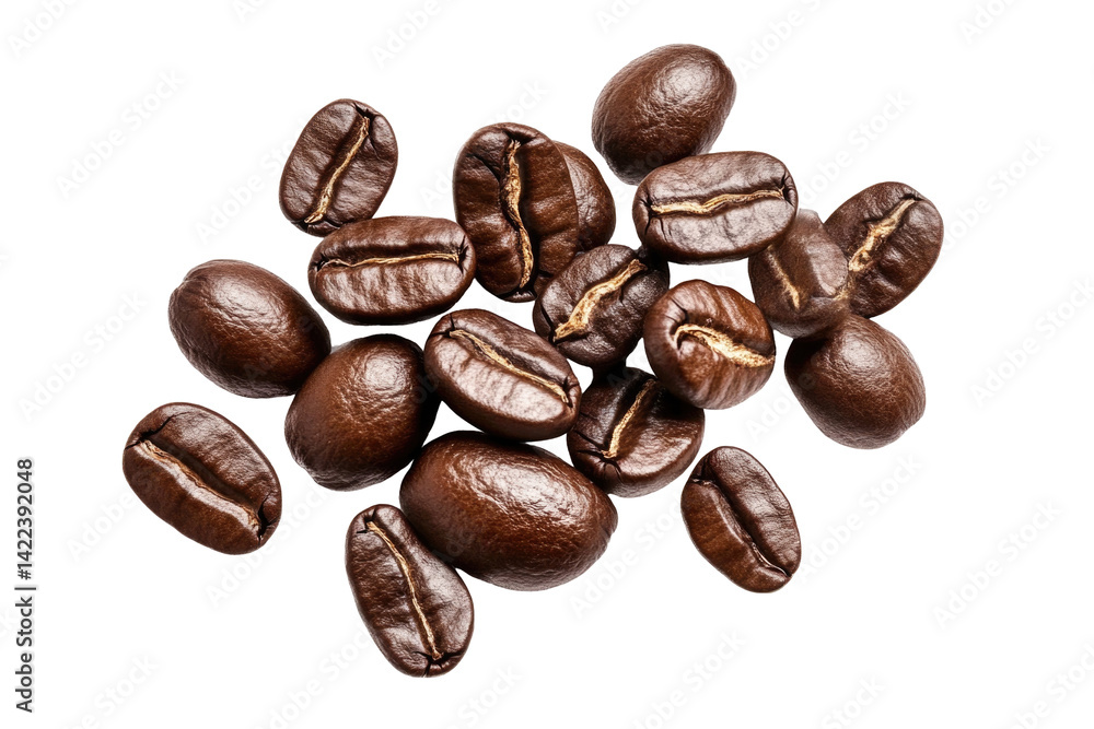 Flying High Quality Coffee Be Standard isolated on a transparent background Flying High Quality Coffee Be Standard isolated on a transparent background