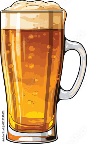 Beer Vector Illustration
