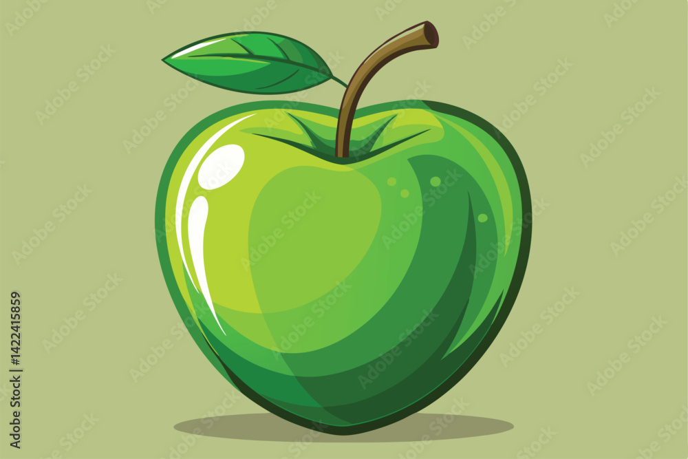 APPLE VECTOR ILLUSTRATION. APPLE VECTOR ILLUSTRATION.
