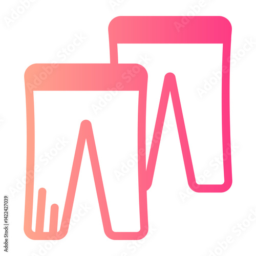 Leggins  gradient icon