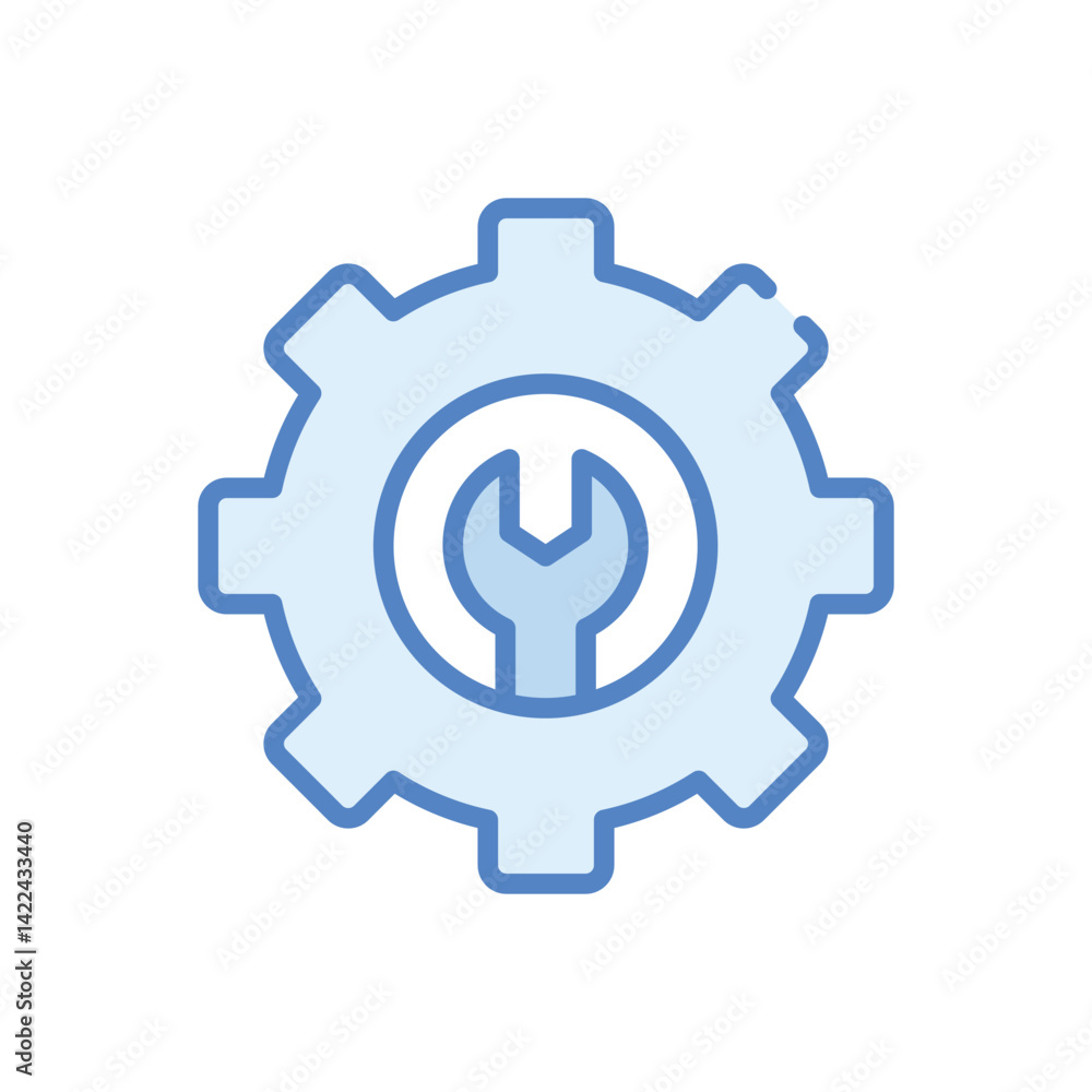 Setting Icon vector stock illustration Setting Icon vector stock illustration