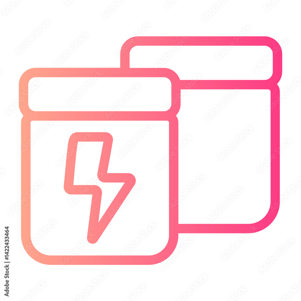 Protein gradient icon