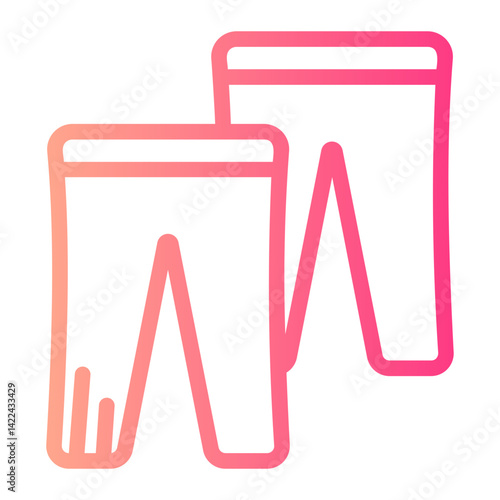 Leggins  gradient icon
