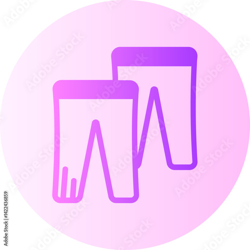 Leggins  gradient icon
