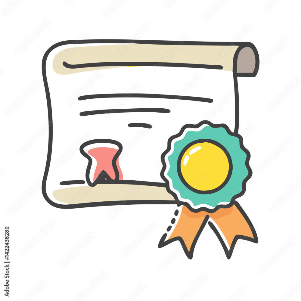 certificate icon, certificate vector illustration-simple illustration of certificate, perfect for certificate logos and icons certificate icon, certificate vector illustration-simple illustration of certificate, perfect for certificate logos and icons