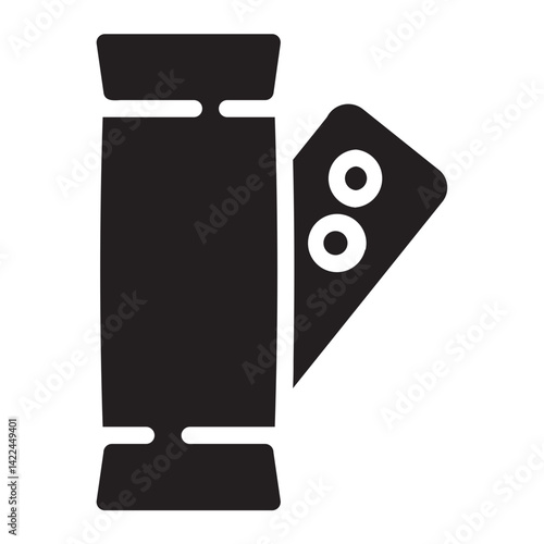 energy bar glyph icon