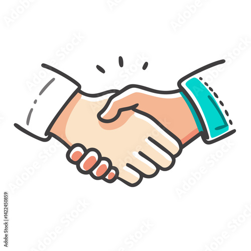 handshake icon, handshake vector illustration-simple illustration of handshake, perfect for handshake logos and icons