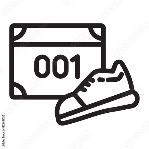 dorsal line icon