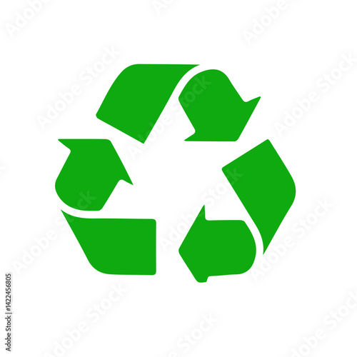 green recycle symbol