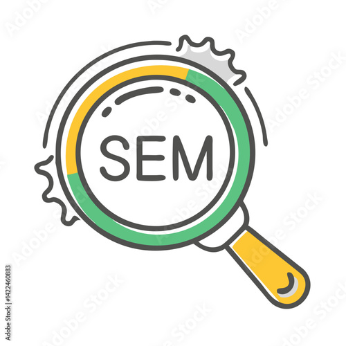 search engine marketing sem icon, search engine marketing sem vector illustration-simple illustration of search engine marketing sem, perfect for search engine marketing sem logos and icons