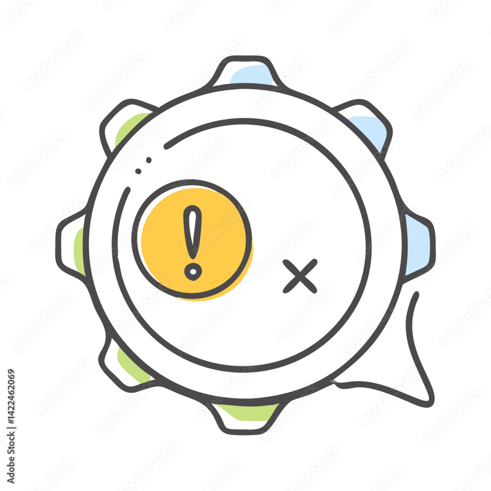 Obraz premium status update icon, status update vector illustration-simple illustration of status update, perfect for status update logos and icons