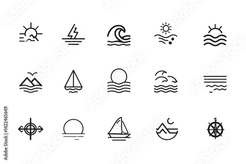 Oats Clean Modern Icon Design