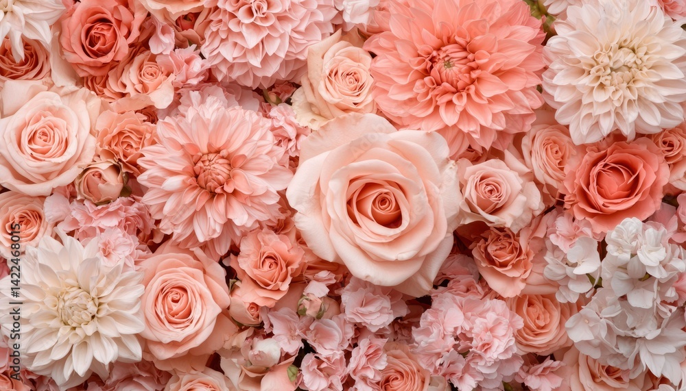 Soft pink floral arrangement Soft pink floral arrangement