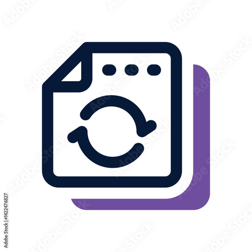 testing dual tone icon. Sleek and modern vector icon for websites, mobile apps, marketing materials, and corporate design. Fully scalable and ready to use.