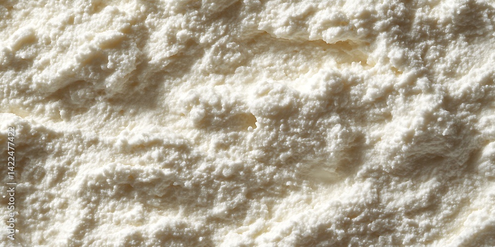 Naklejka premium Closeup Flour Texture