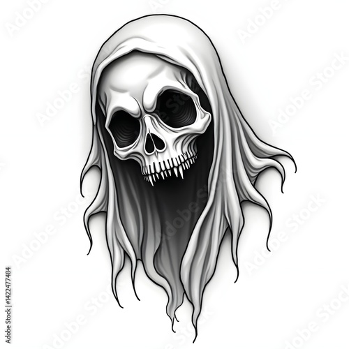 Black & Grey Tattoo Design 