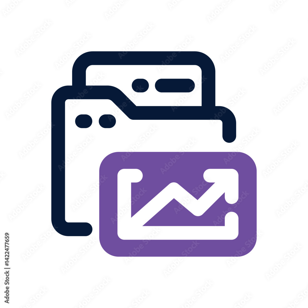 folder dual tone icon. Sleek and modern vector icon for websites, mobile apps, marketing materials, and corporate design. Fully scalable and ready to use. folder dual tone icon. Sleek and modern vector icon for websites, mobile apps, marketing materials, and corporate design. Fully scalable and ready to use.