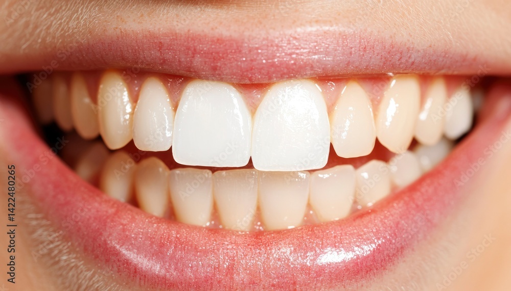 Fototapeta premium Healthy smile, pearly whites