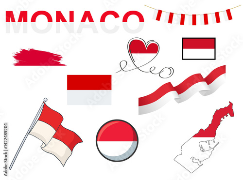 Big set of Monaco ribbons, symbols, icons and flags isolated on a white background, Made in Monaco, Welcome to Monaco, premium quality, Monaco color, set for your infographics, and templates
Free Download Big set of Monaco ribbons, symbols, icons and flags isolated on a white background, Made in Monaco, Welcome to Monaco, premium quality, Monaco color, set for your infographics, and templates
- GFXLoad