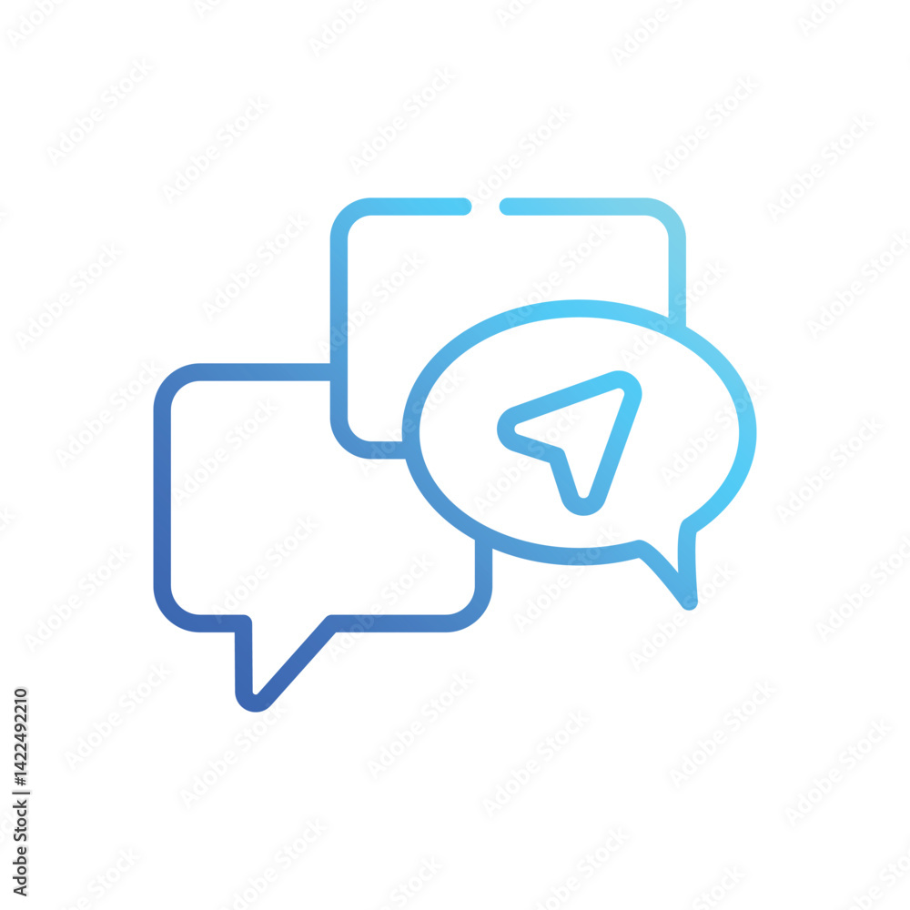 Paper Plane Icon vector stock illustration Paper Plane Icon vector stock illustration