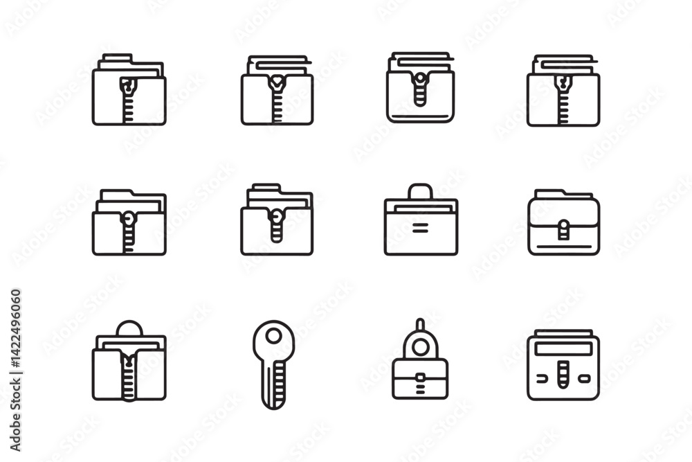 Zoom In-Out Icon Minimalist Line Art Zoom In-Out Icon Minimalist Line Art