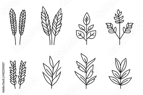 Sacher Torte minimalist 2D line art