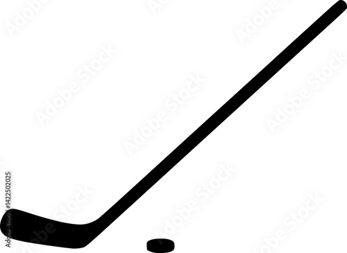 
 Save to Library
 Download Preview
 Preview Crop
 Find Similar
 
File #:  558746344
Hockey stick icon. Black silhouette. Side view. Vector simple flat graphic illustration. Isolated object on a white