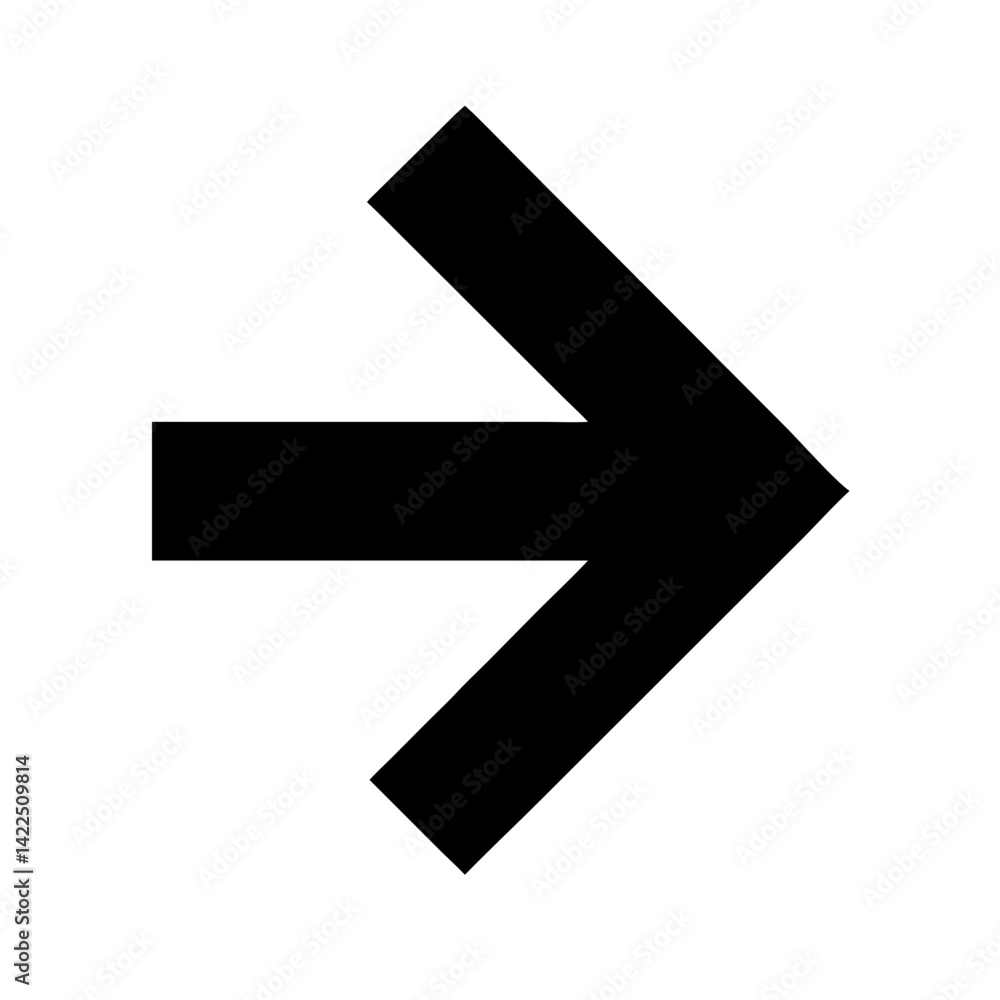 arrow right glyph flat vector icon arrow right glyph flat vector icon