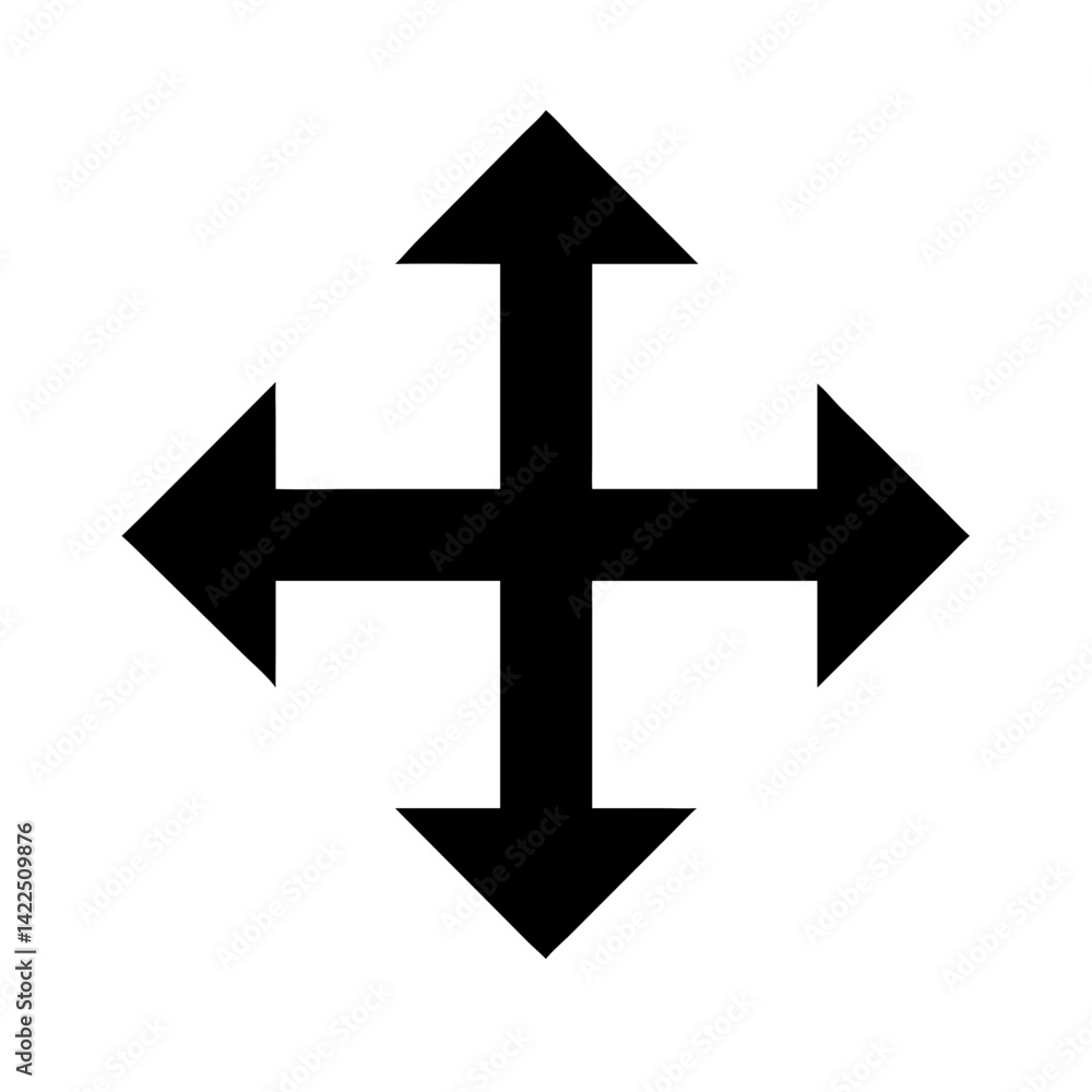 arrows glyph flat vector icon arrows glyph flat vector icon