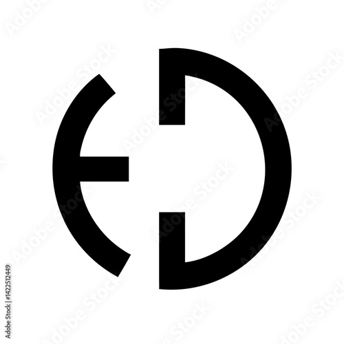 dial max glyph flat vector icon