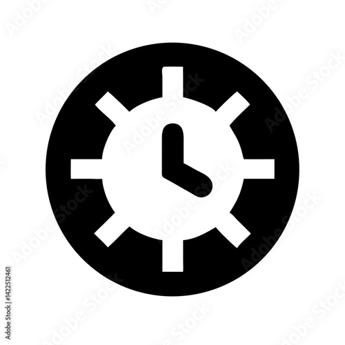 dial med glyph flat vector icon